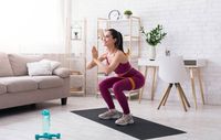 постелка за йога и фитнес упражнения - 17403 вида