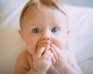 памучни бебешки ръкавички с ластик - 52071 предложения